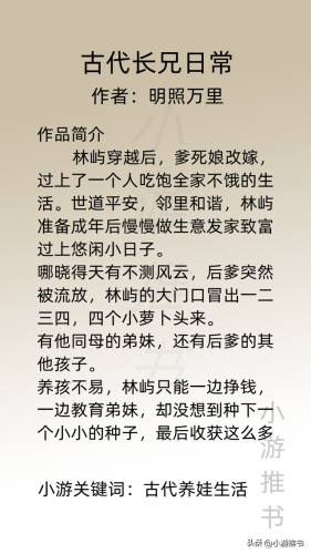 古代小说排行榜男生版(十部最经典的穿越小说男生)插图5