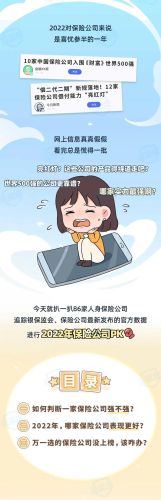 知名保险公司排行榜(中国保险排行榜)插图