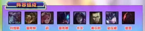 云顶之弈6.5科加斯阵容(云顶之弈最新版本最强阵容kda)插图1