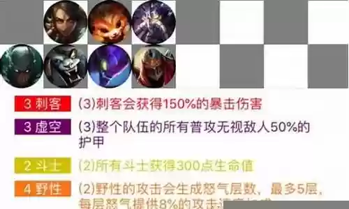 黑帮刺客阵容搭配