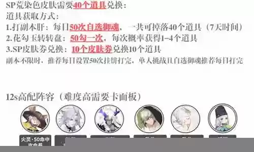 荒阵容搭配刷副本插图