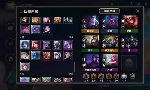 云顶之弈手游大师阵容搭配