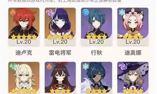 萌新入坑阵容搭配插图