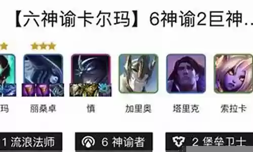 端游神谕者阵容搭配插图