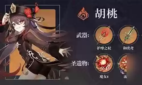 胡桃加万叶阵容搭配插图