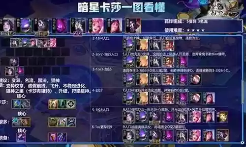 暗星卡萨阵容插图