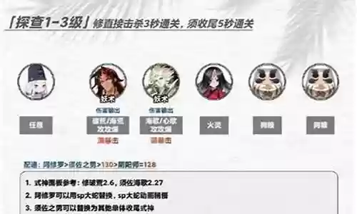 鬼灵之境阵容搭配图书
