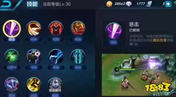 王者荣耀寒冰惩戒技能插图