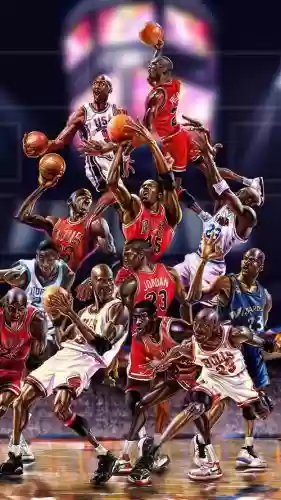 nba乔丹阵容插图