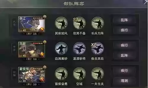 率土马超加公孙阵容搭配