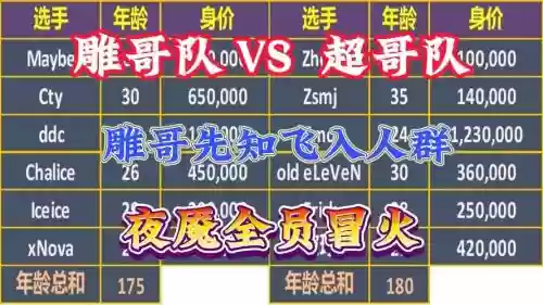 雕哥阵容插图