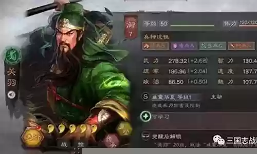 三战关羽的阵容搭配插图