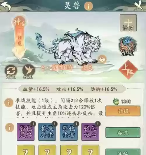 白虎短途阵容插图