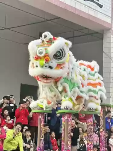 广东舞狮阵容_1