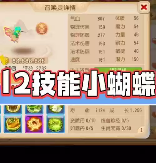 小蝴蝶加什么技能插图