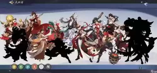 武侠闲聊阵容