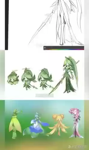 梦幻西游手游画竹子