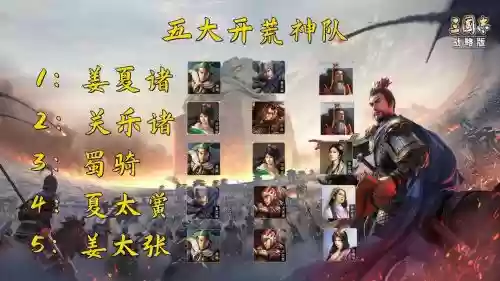神关阵容插图1