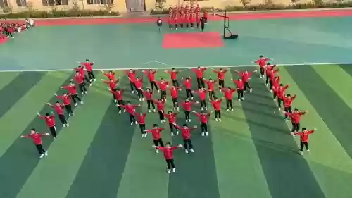 队列阵容表演插图