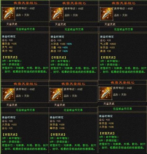 天龙八部燕子坞掉什么装备插图