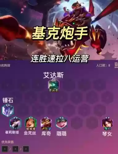 冒险炮手阵容搭配插图
