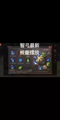 技能的摆放插图