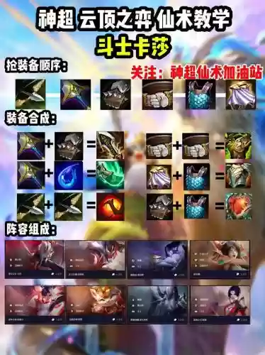 斗士9.0阵容插图