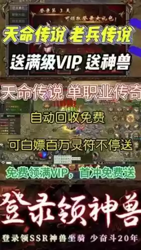传奇送vip送装备插图