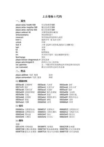 上古卷轴好武器代码_1插图1