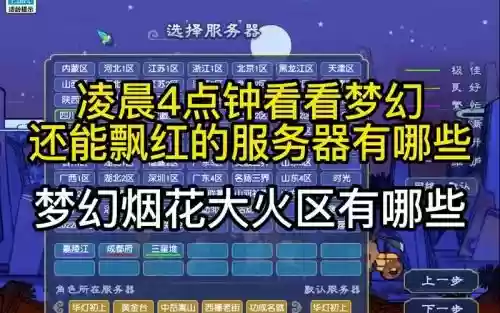 梦幻西游小烟花区有哪些2019，梦幻西游小烟花区有哪些2019版本插图