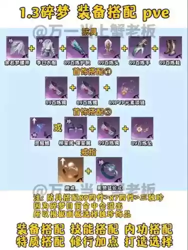 逆水寒碎梦武器配件选择，逆水寒碎梦输出手法插图