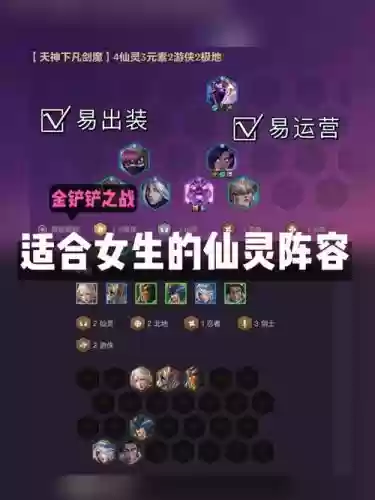 仙灵玛丽阵容装备搭配，仙灵阵容出装插图