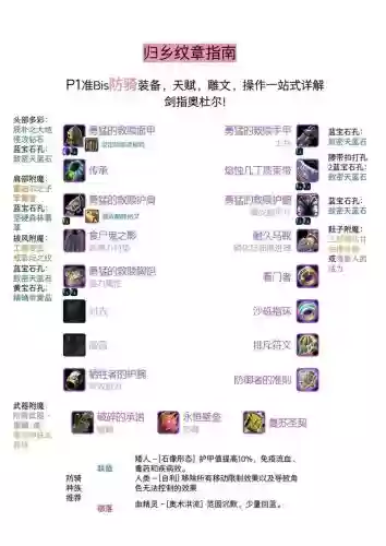 80级魔兽世界防骑装备，魔兽世界83防骑堆什么属性插图1