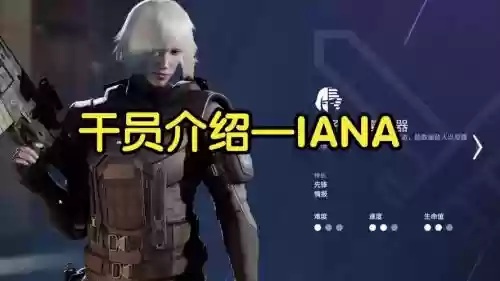 彩虹六号人物技能详解，彩虹六号 人物插图1