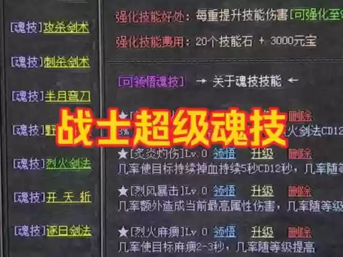 热血传奇2018新技能，热血传奇技能详解插图1