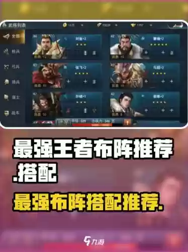 最强王者阵容搭配，最强王者武将搭配攻略插图1