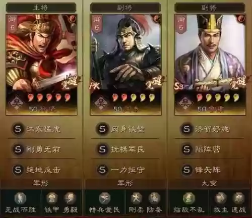 孙坚兀突骨阵容搭配，孙坚最强阵容插图