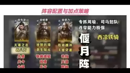 张辽爆头骑s3阵容搭配，张辽爆头骑 战法选择插图