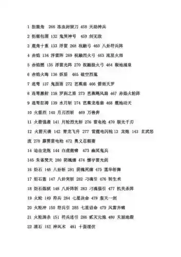 三国群英传7技能，三国群英传7技能秘籍编号大全插图