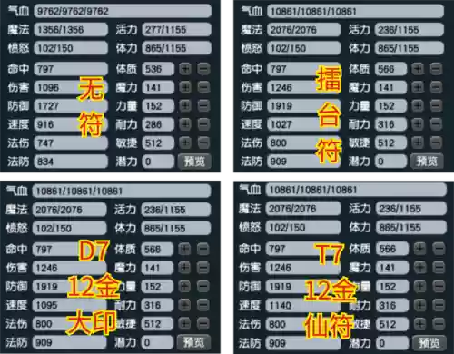 梦幻西游109无底洞裸属性，梦幻西游109无底洞技能介绍插图1