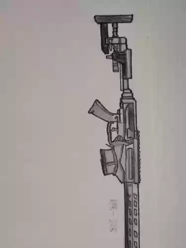生死狙击手绘武器图片大全，生死狙击武器绘画插图1