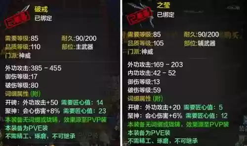 天刀pvp装备升级吗，天涯明月刀pvp装备和pve装备的区别插图
