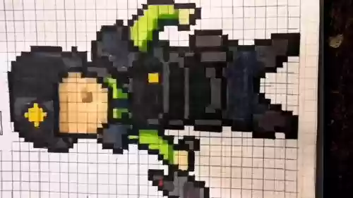 死亡突围特种兵阵容搭配，死亡突围特种部队像素画